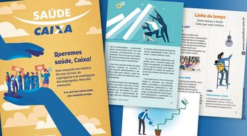 Cartilha Contraf/Fenae subsidia luta em defesa do Saúde Caixa