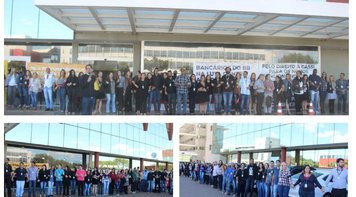 Sindicato e funcionários da Cassi protestam em dia de votação da proposta do BB