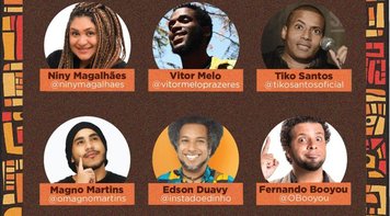 Humoristas negros fazem live quarta (18) na Semana da Consciência Negra do Sindicato