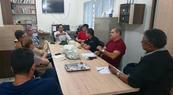 Presidente da Fetec-CUT/CN reúne-se com a diretoria do Sindicato de Dourados