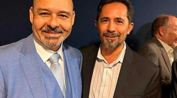 Cleiton dos Santos participa de evento de posse do novo presidente do Sesi