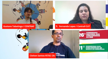 Presidente da Fetec-CUT/CN apresenta campanha SOS Xavante no Congresso do BB