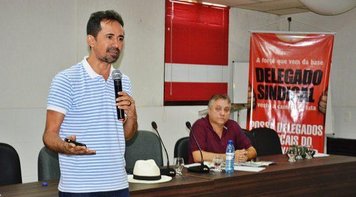 Presidente da Fetec-CUT/CN participa da posse de delegados sindicais no Sindicato da Paraíba