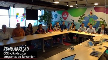 COE volta a debater programas de remunerações com o Santander