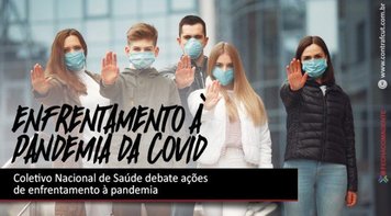 Coletivo Nacional de Saúde debate ações de enfrentamento à pandemia