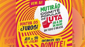 Comitês de Luta se mobilizam em todo o país contra os juros altos