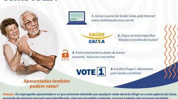 Como votar? Participe da eleição para o Conselho de Usuários do Saúde Caixa