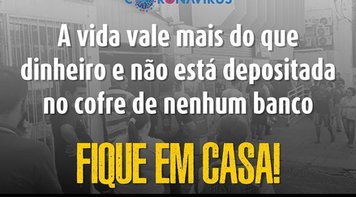 Sindicato faz apelo para que população evite ir aos bancos e pede maior fiscalização dos órgãos públicos no combate à covid-19