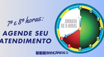 7ª e 8ª horas: Supervisores do BB devem agendar atendimento no Sindicato para execução da ação