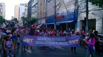 Contra o retrocesso, trabalhadoras ocupam as ruas de todo o país neste dia 8 de março