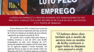 Contraf-CUT disponibiliza Itaunido para sindicatos distribuírem em suas bases