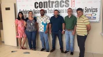 Contraf-CUT organiza parceria com central sindical da Namíbia