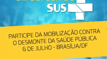 2ª Marcha em defesa da Saúde, da Seguridade Social e da Democracia será no dia 6 em Brasília