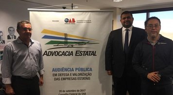 Contraf-CUT participa de audiência em defesa das estatais realizada por OAB Nacional
