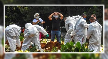 Brasil tem fim de semana mais letal da pandemia: 5 mil mortos e 130 mil novos casos