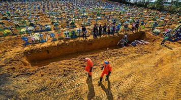 Covid-19 reduz expectativa de vida dos brasileiros. País chega a 516 mil mortes