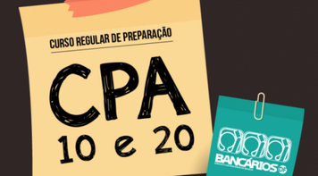 Inscrições abertas para a primeira turma de CPA 10 e 20 do ano