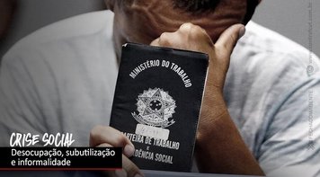 Falta de política pública gera multidão de desempregados