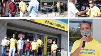 Dia de Luta: Funcionários do BB, em Estado de Greve, fazem nova paralisação de 24 horas