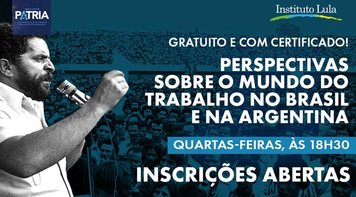 Curso trata das perspectivas do mundo do trabalho