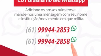 Com WhatsApp, Cut Brasília amplia comunicação com trabalhadores. Cadastre-se!