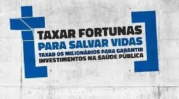 Taxar grandes fortunas ajudaria o país a superar crise