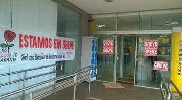 Terceiro dia de greve fecha mais agencias Dourados MS