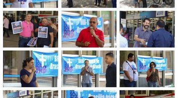 Bancários DF chamam população a defender os bancos públicos