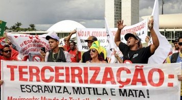 Terceirização sem limites vai destruir direitos trabalhistas