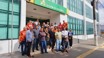 Empregados do Basa promovem ato em defesa do Casf Saúde