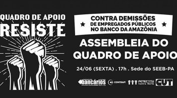 Sindicato convoca assembleia do Quadro de Apoio para sexta 24