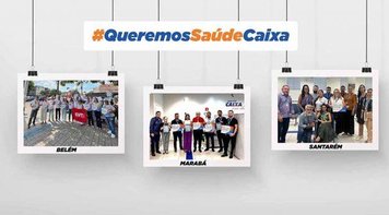 Dia Nacional de Luta: #QueremosSaúdeCaixa ocupa redes e agências do Pará
