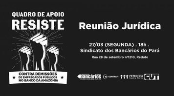  Segunda (27) é dia de reunião com o Quadro de Apoio