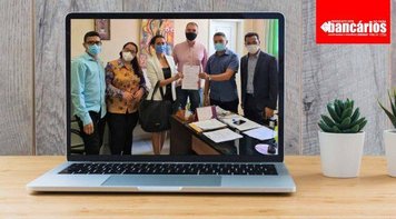 Vacina já: Bancários de Breves entregam ofício ao secretário de administração e procurador do município 