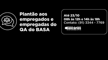 Plantão para esclarecimentos de dúvidas e informações sobre o protocolo de intenção