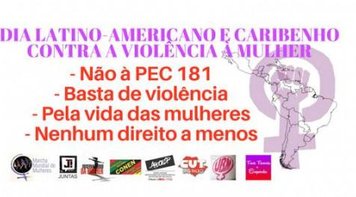25 de novembro, Dia Latino Americano e Caribenho contra a Violência à Mulher