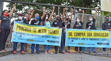 Pará fortalece Dia de Luta pela saúde no Banco do Brasil 