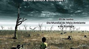 Dia mundial do Meio Ambiente pede uma conexão maior das pessoas com a natureza