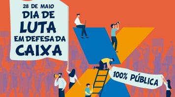 Empregados da Caixa protestam nesta terça contra fatiamento do banco e venda da lotex