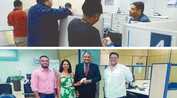 Diretores visitam agências do BRB