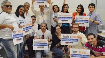 Dia Nacional de Luta na Caixa mobiliza funcionalismo do Pará