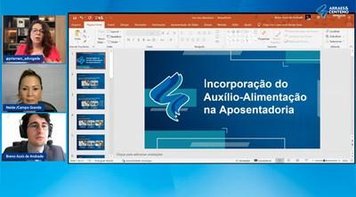 Live do SEEBCG-MS esclarece sobre incorporação do vale-alimentação na aposentadoria