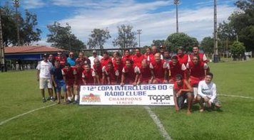 Time do Sindicato vence a categoria Super Máster na Copa de Futebol do Rádio Clube