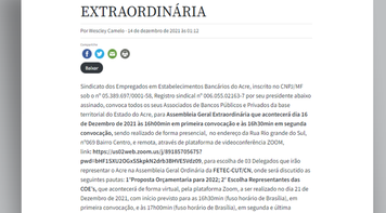 Edital de assembleia geral extraordinária 