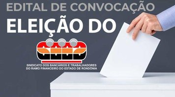 Edital de convocação das eleições 