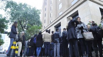 Em Dia Nacional de Mobilização, bancários dão o recado: nenhum direito a menos