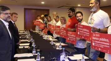 Empregados da Caixa querem garantias