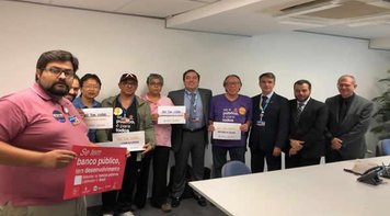 Entidades representativas se reúnem com presidente e contestam plano de vender ativos da Caixa