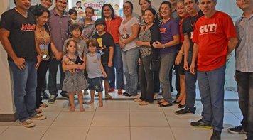 Alegria marca inauguração do Espaço Criança do sindicato