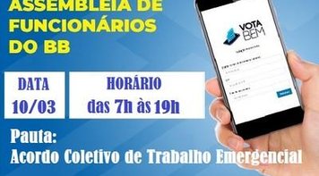 Edital de assembleia extraordinária específica do Banco do Brasil